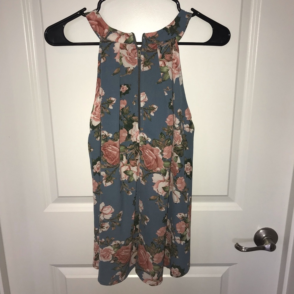 Floral tank top